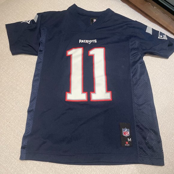 PATRIOTS EDELMAN #11 JERSEY, YOUTH MEDIUM - Picture 1 of 2